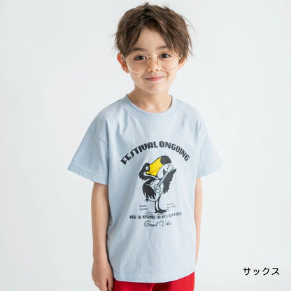 日本童裝 Branshes 吸水速乾 印花上衣 80-150cm 男童款 夏季 TOPS
