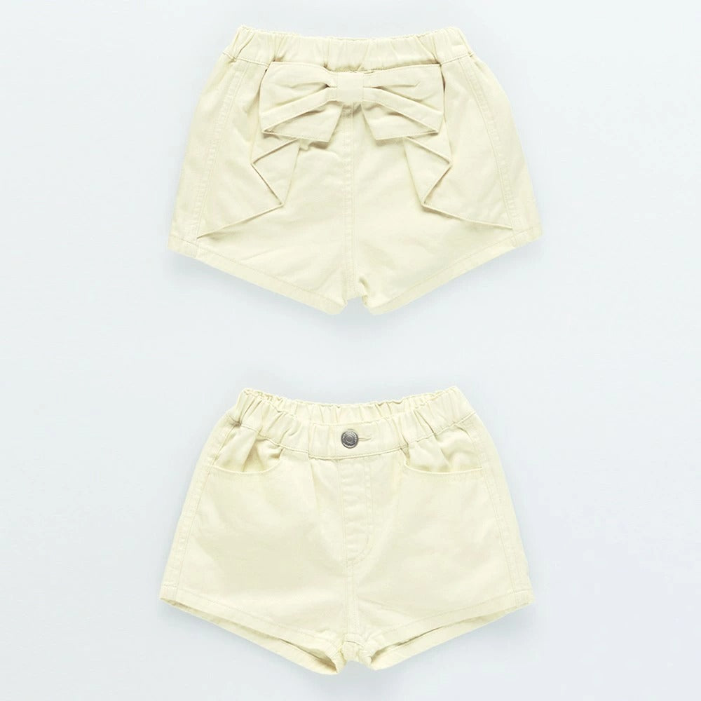 日本童裝 Branshes 蝴蝶結繫帶短褲 80-150cm 女童款 夏季 PANTS