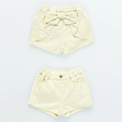 日本童裝 Branshes 蝴蝶結繫帶短褲 80-150cm 女童款 夏季 PANTS