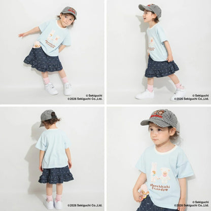 日本童裝 Branshes x monchhichi 印花上衣 80-150cm 男童款/女童款 夏季 TOPS