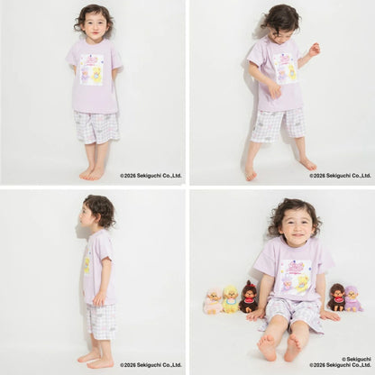 日本童裝 Branshes x monchhichi 睡衣 80-150cm 男童款/女童款 夏季 睡衣系列  TOPS PANTS