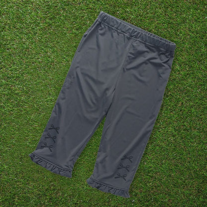 日本童裝 Branshes 接觸冷感 防UV 荷葉邊印花短褲 80-130cm 女童款 夏季 PANTS