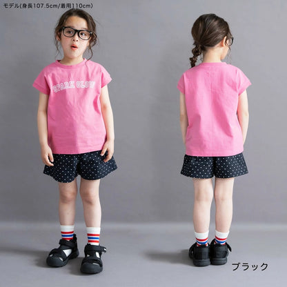 日本童裝 Branshes 滿印休閒短褲 100-150cm 女童款 夏季 PANTS