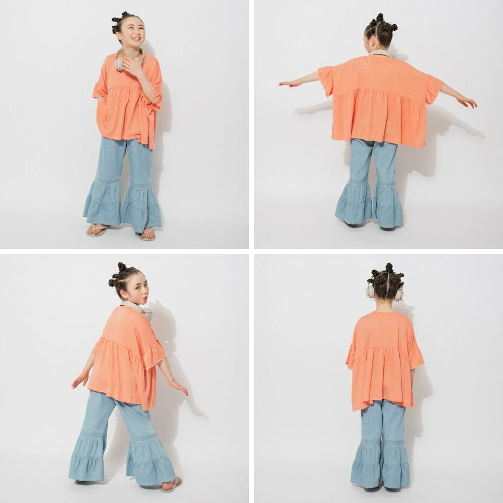 日本童裝 Branshes【Ou? by EDWIN】寬鬆上衣 90-150cm 女童款 夏季 TOPS