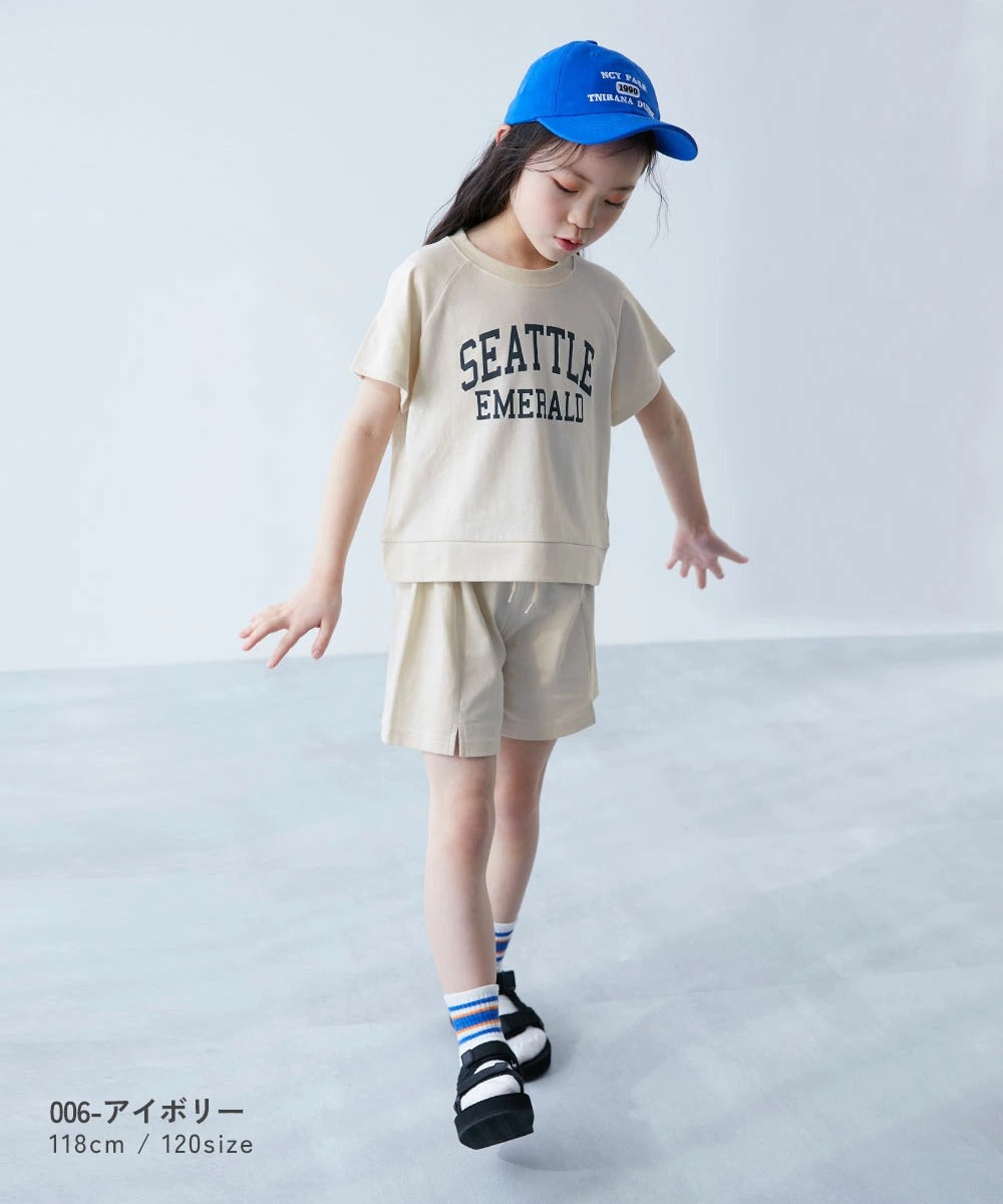 日本童裝 dev!rock 休閒兩件套裝 100-160cm 女童款 夏季 TOPS PANTS