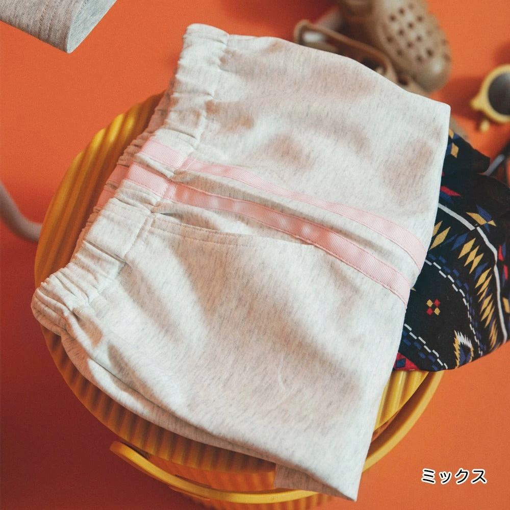 日本童裝 Branshes【aBity select.】側條紋運動短褲 90-130cm 男童款/女童款 夏季 PANTS