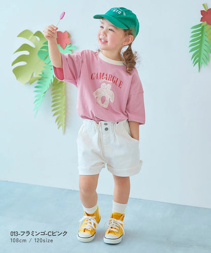 日本童裝 dev!rock 印花短袖上衣 90-160cm 男童款/女童款 TOPS 夏季