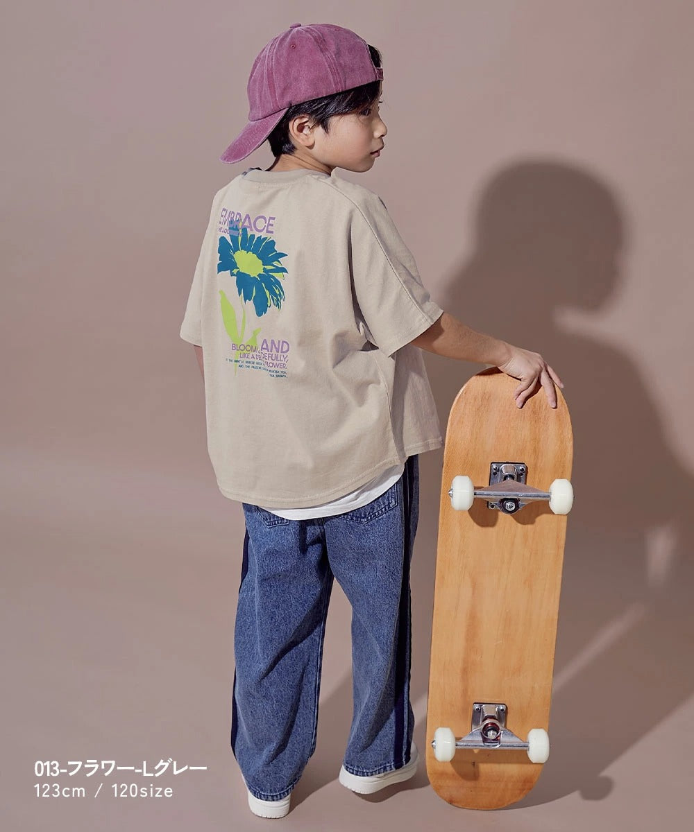 日本童裝 dev!rock 印花短袖上衣 100-160cm 男童款/女童款 TOPS 夏季