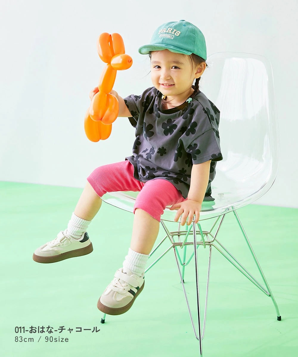 日本童裝 dev!rock 2Way 前後兩著 方便孩子自己換衣服 全印花短袖上衣 80-130cm 男童款/女童款 TOPS 夏季
