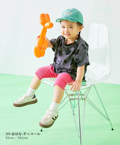 日本童裝 dev!rock 2Way 前後兩著 方便孩子自己換衣服 全印花短袖上衣 80-130cm 男童款/女童款 TOPS 夏季