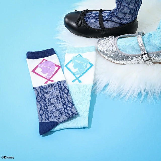 日本直送 Babydoll x Disney Princess襪一對 13-20cm 襪系列