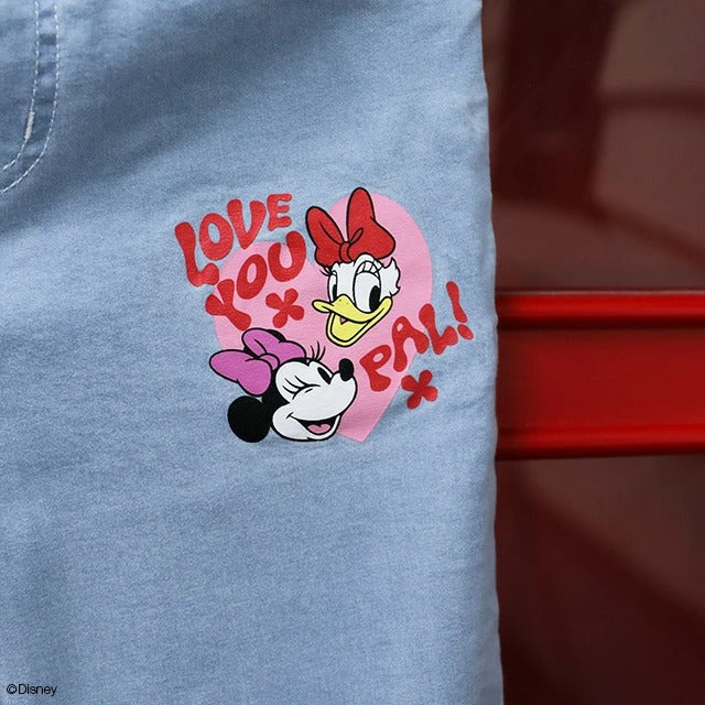 Japanese BDL x Disney parent-child print tops (80-150cm) for boys and girls (summer TOPS) 