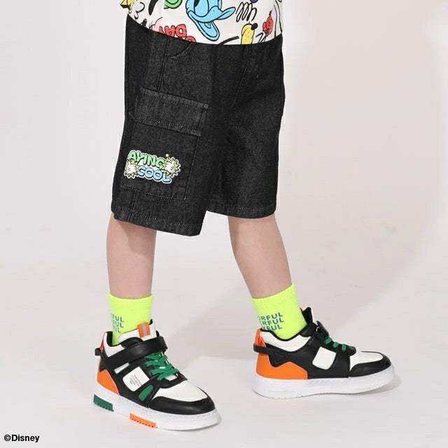 Japanese BDL x Disney parent-child print tops (80-150cm) for boys and girls (summer TOPS) 