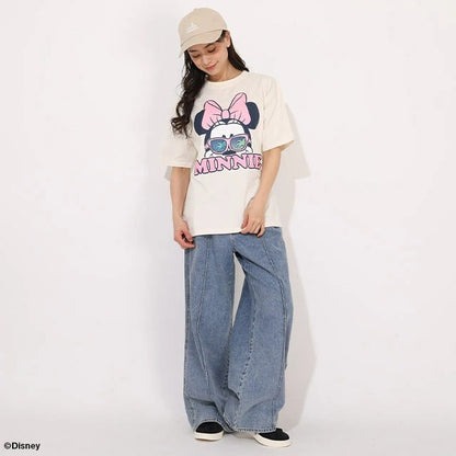 Japanese BDL x Disney parent-child print tops (80-150cm) for boys and girls (summer TOPS) 