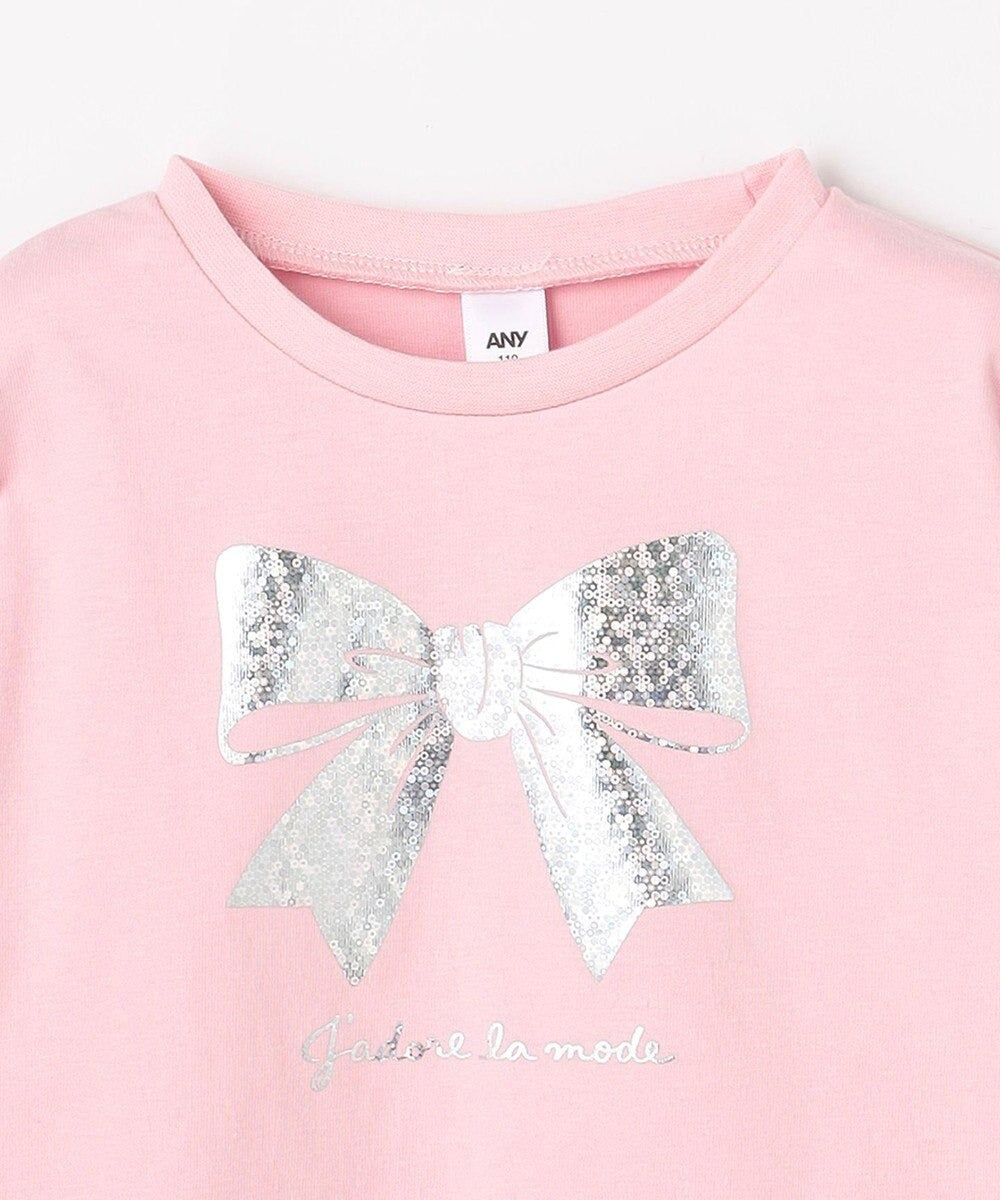 日本童裝 aF#a325 蝴蝶結裝飾上衣 90-150cm 女童款 夏季 TOPS