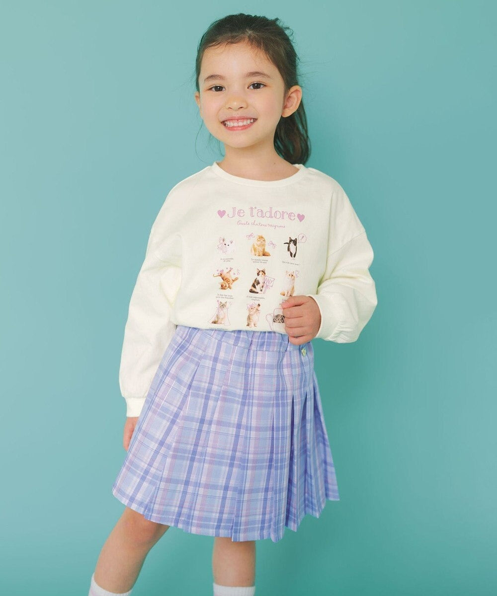 日本童裝 aF#a325 格紋百褶 110-150cm 女童款 夏季 SKIRTS