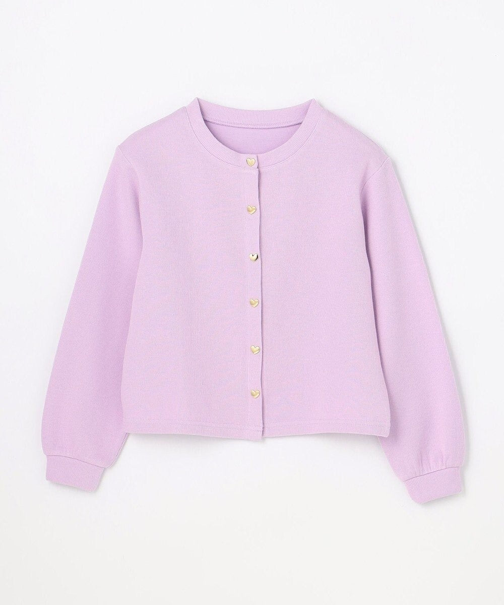 日本童裝 aF#a325 心型扣針織外套 90-150cm 女童款 春季 OUTERWEAR