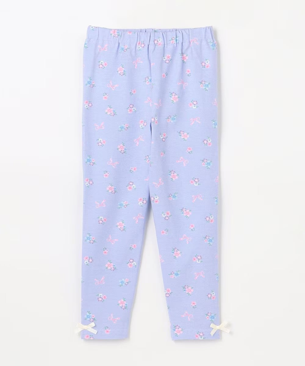 日本童裝 aF#a325 印花打底褲 90-140cm 女童款 夏季 PANTS