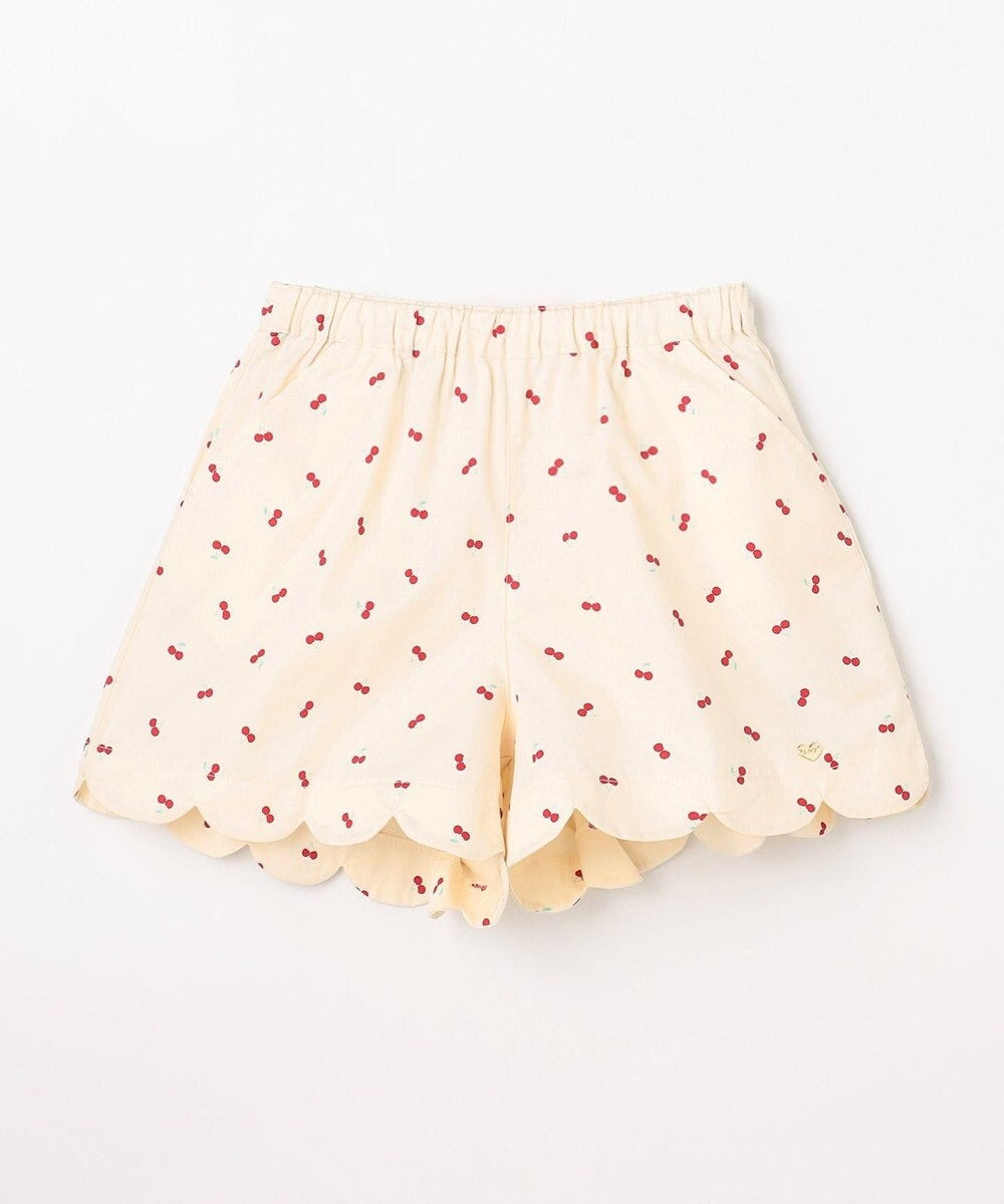 日本童裝 aF#a325 波浪邊短褲 100-150cm 女童款 夏季 PANTS