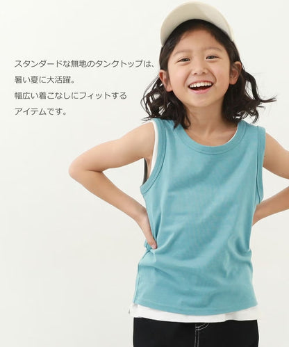 日本童裝 dev!rock 印花背心 100-160cm 男童款/女童款 夏季 TOPS
