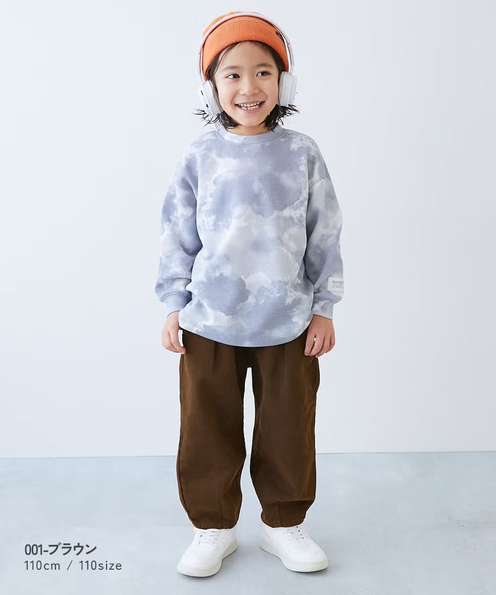 日本童裝 dev!rock 復古風寬鬆長褲 100-160cm 男童款/女童款 秋季 PANTS