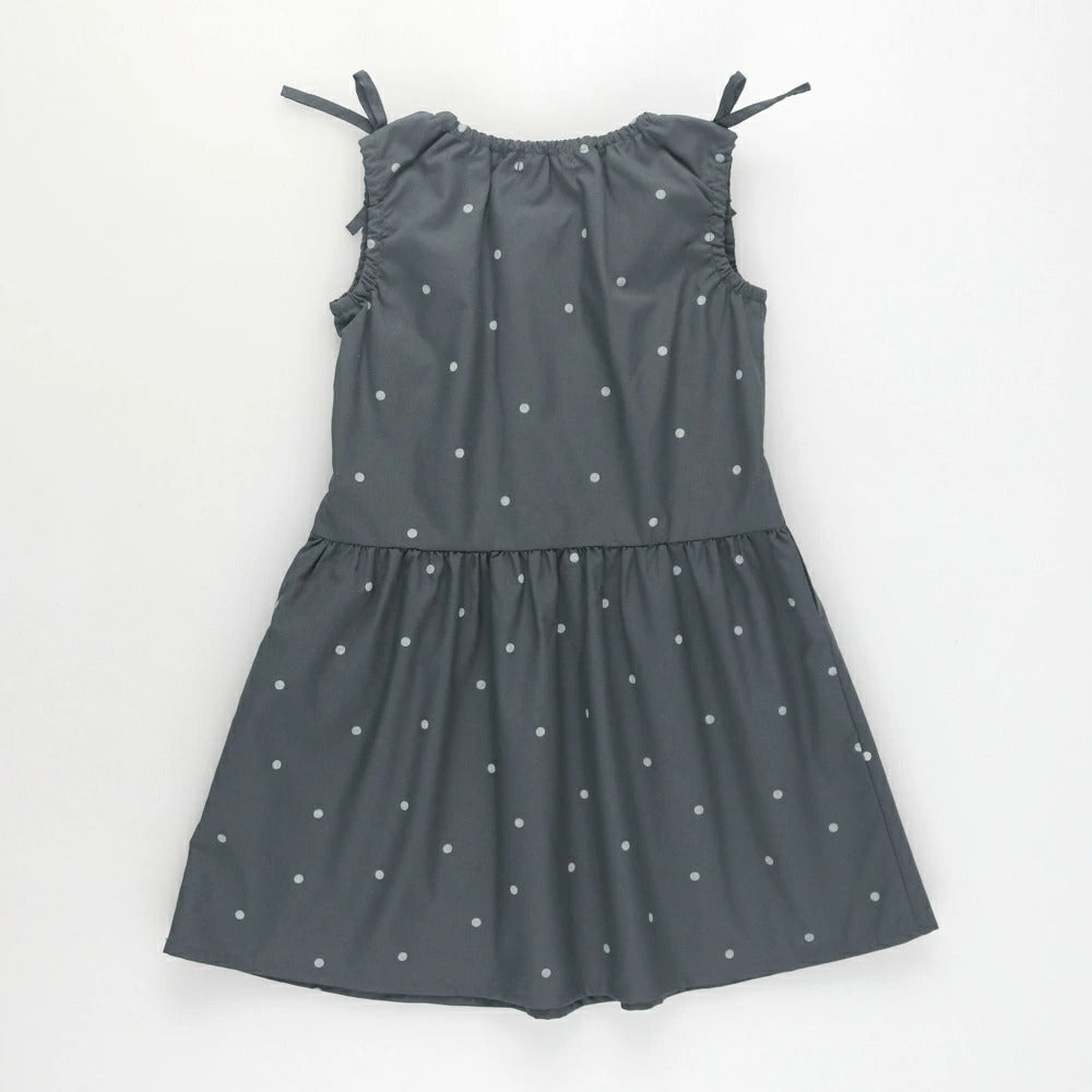 日本童裝 Branshes 接觸冷感 皺褶連身裙 80-150cm 女童款 夏季 DRESSES