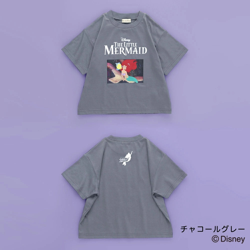 日本童裝 Branshes x Disney 公主印花上衣 100-150cm 女童款 夏季 TOPS