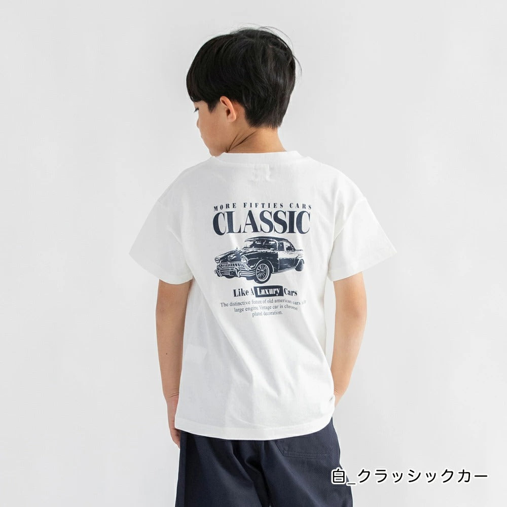 日本童裝 Branshes 印花短袖上衣 100-160cm 男童款/女童款 夏季 TOPS