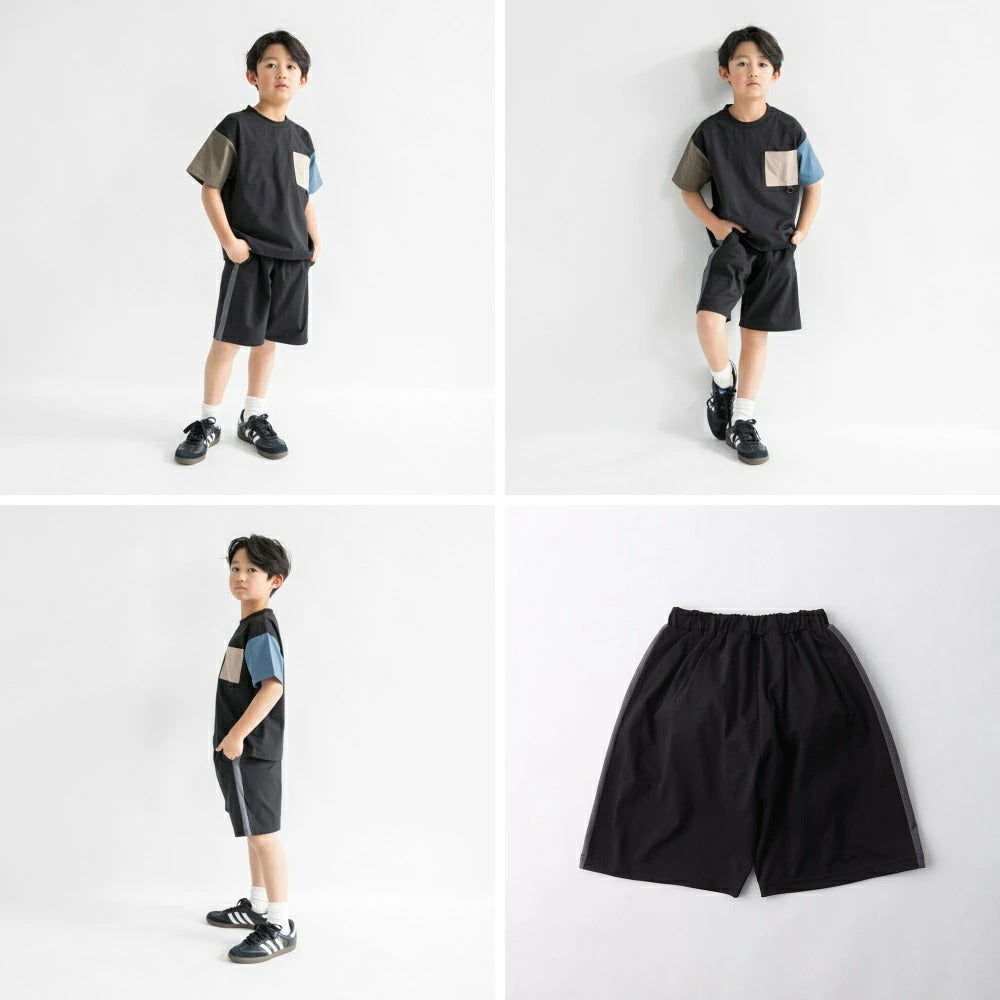日本童裝 Branshes 速乾系列 抗皺 運動短褲 120-150cm 男童款 夏季 PANTS