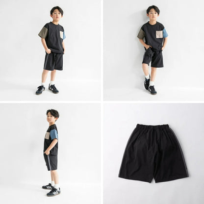日本童裝 Branshes 速乾系列 抗皺 運動短褲 120-150cm 男童款 夏季 PANTS
