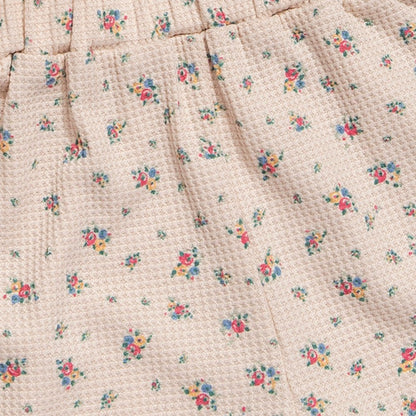 日本童裝 Branshes x りぃー 小碎花華夫格套裝 80-130cm 女童款 夏季 TOPS PANTS