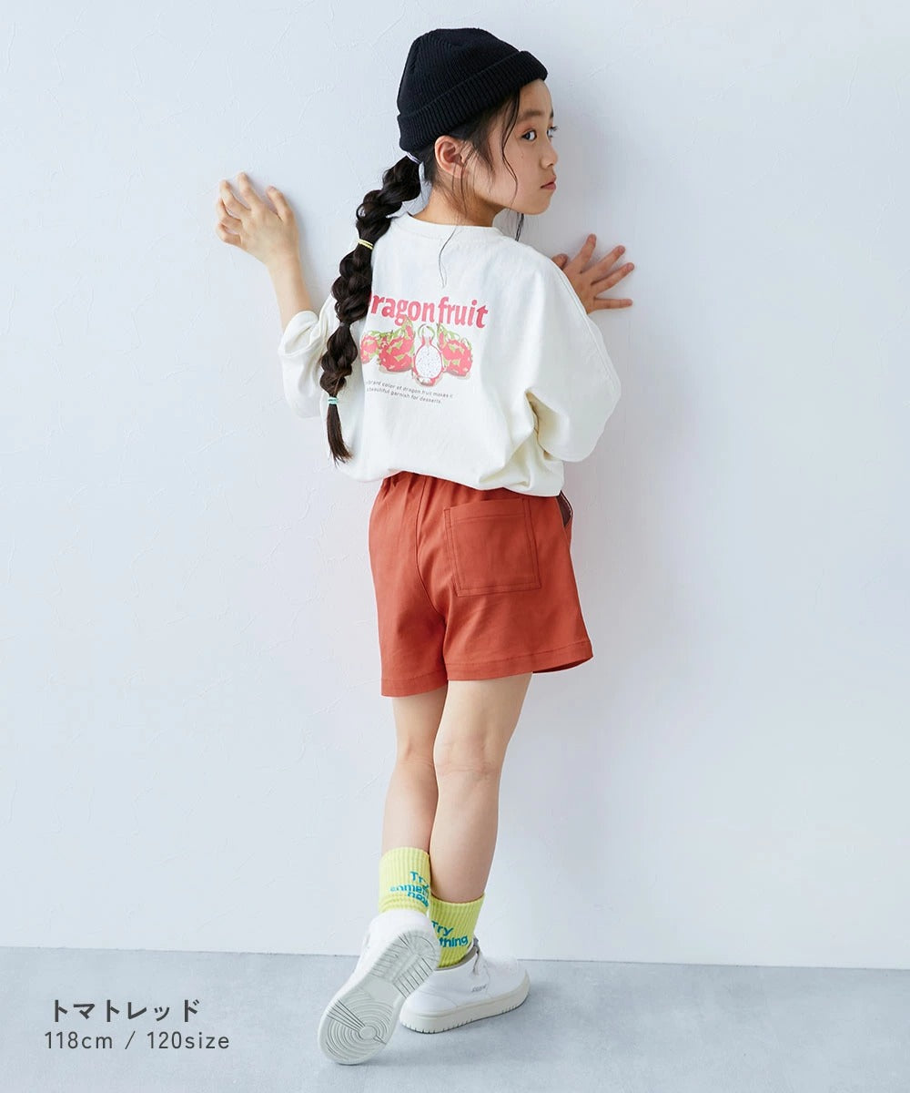 日本童裝 dev!rock 斜紋短褲 100-160cm 女童款 夏季 PANTS