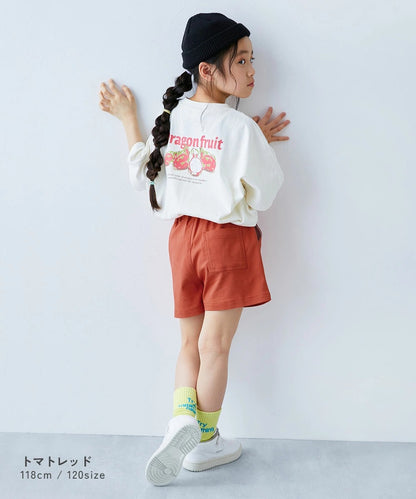 日本童裝 dev!rock 斜紋短褲 100-160cm 女童款 夏季 PANTS