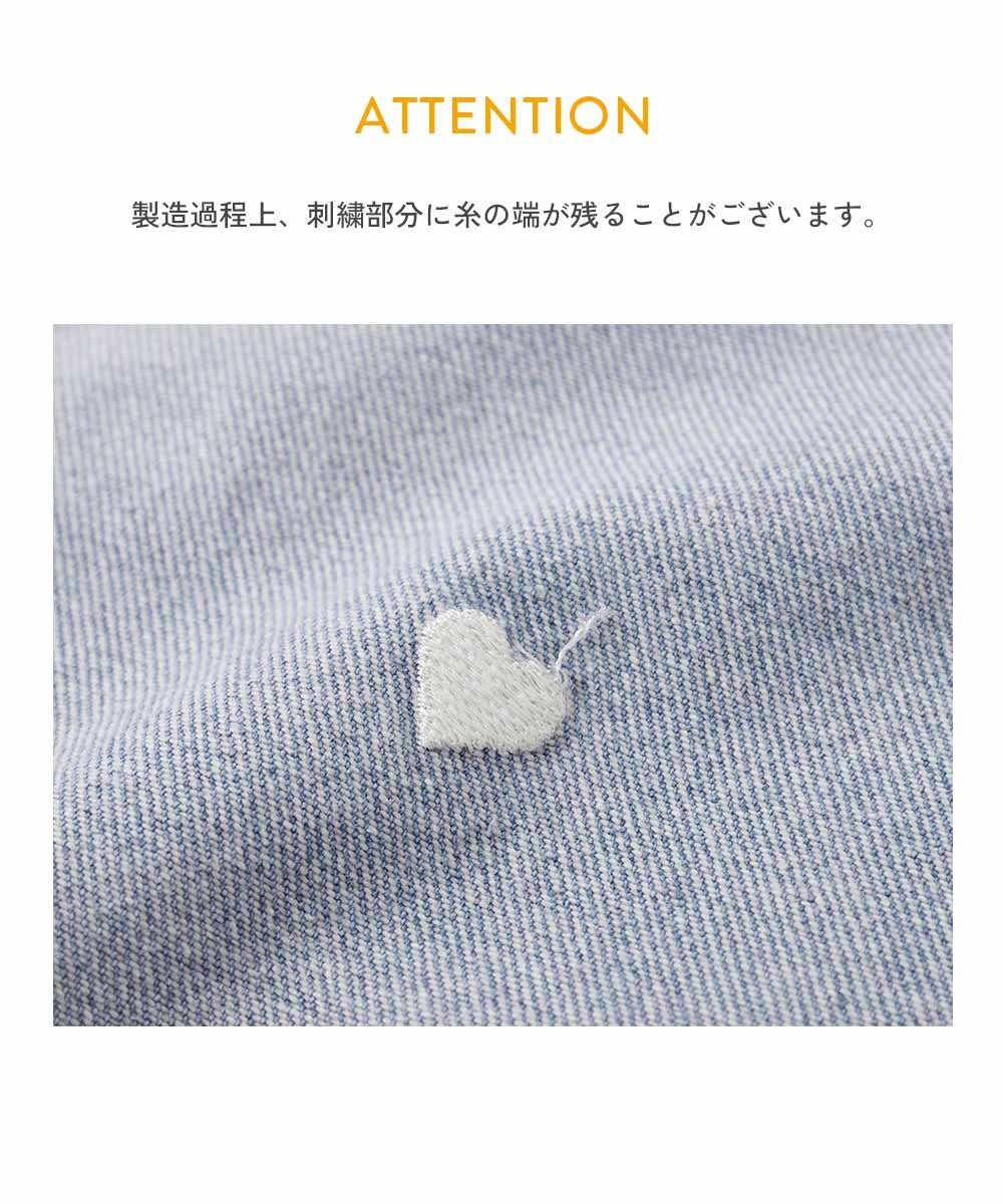 日本童裝 dev!rock 心形刺繡牛仔短裙 100-160cm 女童款 夏季 SKIRTS