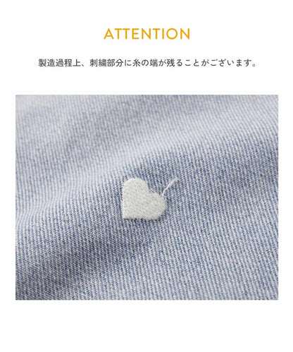 日本童裝 dev!rock 心形刺繡牛仔短裙 100-160cm 女童款 夏季 SKIRTS