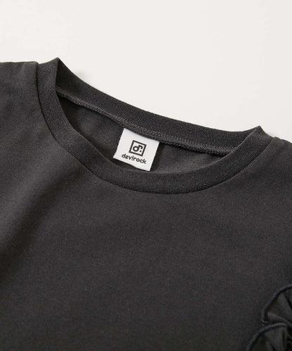 日本童裝 dev!rock 荷葉邊上衣 100-160cm 女童款 夏季 TOPS