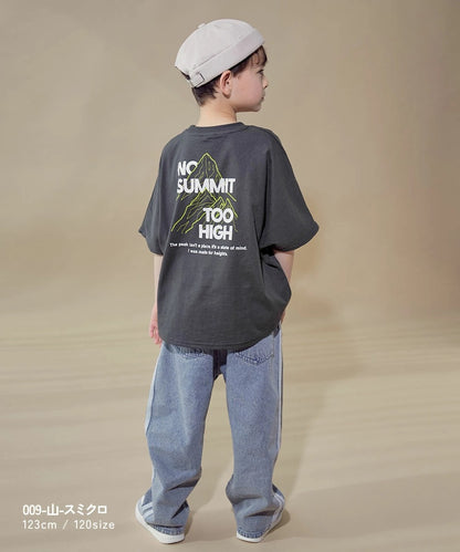 日本童裝 dev!rock 印花短袖上衣 100-160cm 男童款/女童款 TOPS 夏季