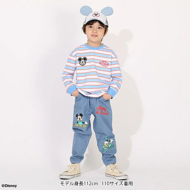 日本童裝 BDL x Disney 牛仔長褲 80-140cm 男童款 夏季 PANTS