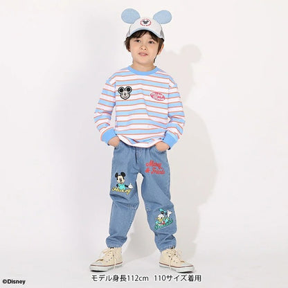 日本童裝 BDL x Disney 牛仔長褲 80-140cm 男童款 夏季 PANTS