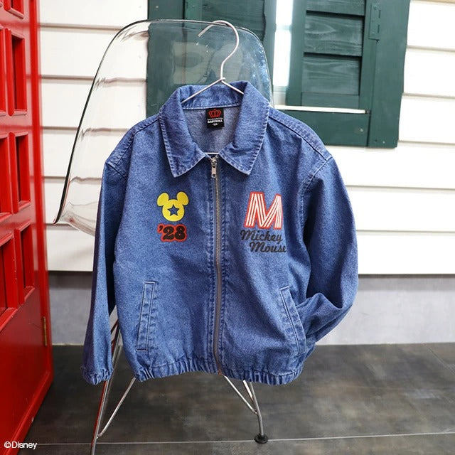 日本童裝 BDL x Disney 牛仔外套 80-140cm 男童款 夏季 OUTERWEAR