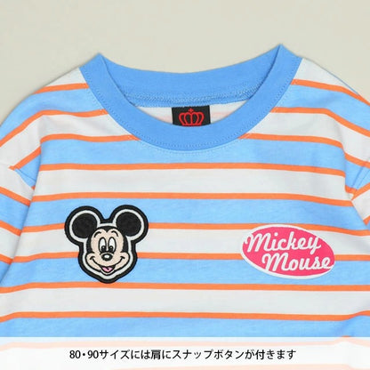 Japanese BDL x Disney parent-child print tops (80-150cm) for boys and girls (summer TOPS) 