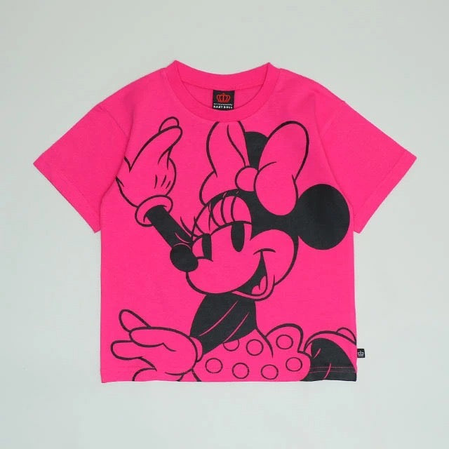 Japanese BDL x Disney parent-child print tops (80-150cm) for boys and girls (summer TOPS) 