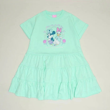 日本童裝 BDL x Disney 印花連身裙 80-130cm 女童款 夏季 DRESSES