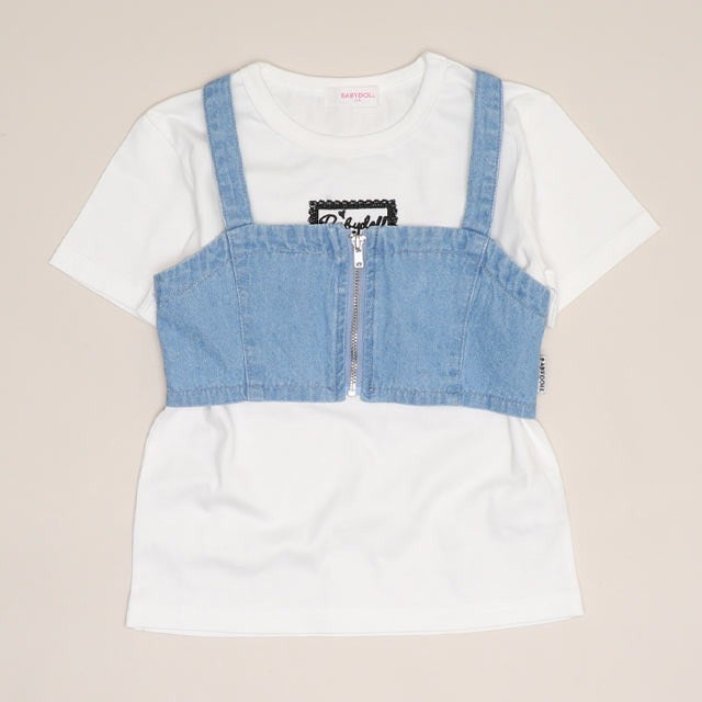Japanese BDL x Disney parent-child print tops (80-150cm) for boys and girls (summer TOPS) 