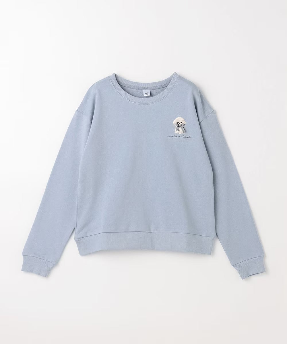 日本童裝 aF#a325  動物背部印花上衣 110-160cm 女童款 秋季 TOPS