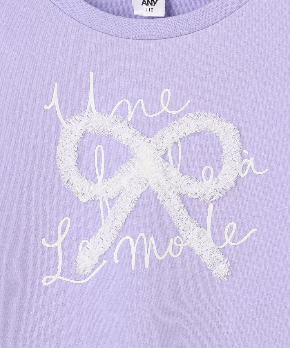 日本童裝 aF#a325 蝴蝶結裝飾上衣 90-150cm 女童款 夏季 TOPS