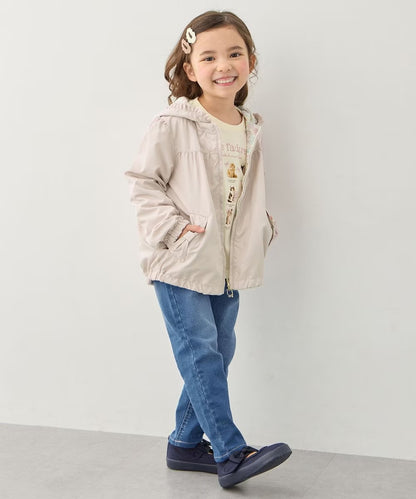 日本童裝 aF#a325 彈力貓咪口袋長褲 100-150cm 女童款 夏季 PANTS