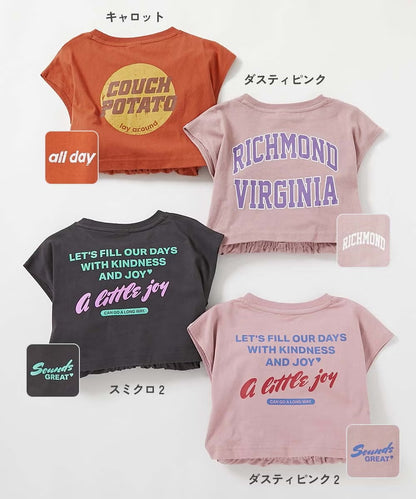 日本童裝 dev!rock 露背假兩件背心裙 100-160cm 女童款 夏季 TOPS