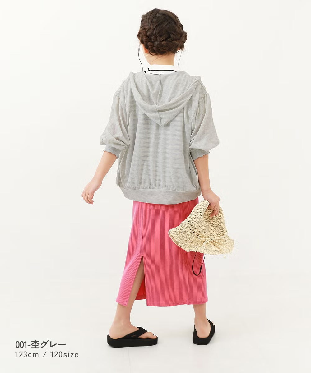 日本童裝 dev!rock 防UV 薄外套 100-160cm 女童款 夏季 OUTERWEAR