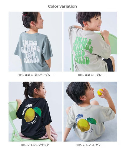 日本童裝 dev!rock 速乾系列 接觸冷感涼感 印花短袖上衣 100-160cm 男童款/女童款 夏季 TOPS